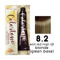 8.2 Anti red high lift blonde ( green base for lifting dark colored hair) Colortone professional 100