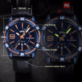 Naviforce 9117 Mens Leather Watch - Blue