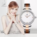 Shengke K0111 Womens Watch - Silver