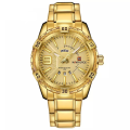 Naviforce 9117 Mens Stainless Steel Watch - Gold
