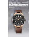 Naviforce 9200 Mens Chronograph Watch - Brown