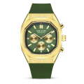Megir 2215 Mens Chronograph Watch - Green