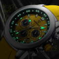 Mark Fairwhale 5520 Mens Watch - Yellow