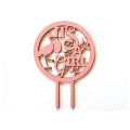 It's a Girl Baby-Shower Cake Topper - Baby Pink