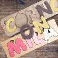 Personalized Wooden Kids Name Puzzle: A Customized Learning Adventure