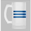 STORMERS Rugby Frosted Glass Beer Mug