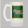 SPRINGBOKS Rugby Frosted Glass Beer Mug