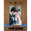 Mr & Mrs Personalized Frame