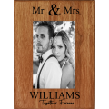 Mr & Mrs Personalized Frame