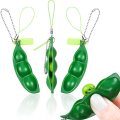Pieces Pea Poppers Fidget Toy Funny Facial Expression Bean