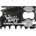 Wallet Ninja Multitool Card  18 in 1 Credit Card Size Multi-Tool