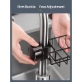 Drying Rack for Kitchen Mixer with Anti-Rust Frame in Black