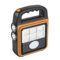 Portable 3 IN 1 Solar USB Rechargeable Power BankLED Work Light