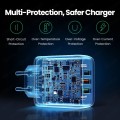Fast Charge 3 x USB Port Charger + MICRO USB Cable