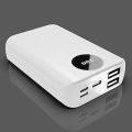 10000 mAh Fast Charge Mini Power Bank With LED Screen & LED Light