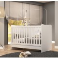 Multifunctional Modern Baby Cot Crib Bed Desk 4 in 1