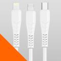 Phone Charger USB White Durable Cable 5A For Iphone - C Type - Data Cable
