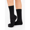Set of 5 Black Ankle-Length Socks