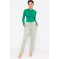 Chill Vibes Ladies Weekender Pants With Pockets Mint