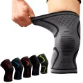 One Pair of Compression Knee Braces Support Sleeves