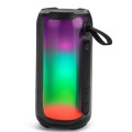 Pulse 5 Wireless Portable TWS Bluetooth Speaker With RGB Light Show (Black)