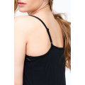 Classic Black Lace Cami With Adjustable Straps