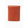 Camel Mountain Genuine Leather Bi-Fold Wallet Brown