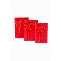 Senza 3 Piece Empty Gift Box With Lid & Ribbon