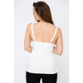 Sleeveless Cami Top With Adjustable Straps