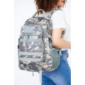 Camo Military Tactical Travel Backpack For School Camping & Hiking With Multiple Pockets