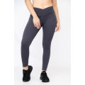Ladies V Shaped High Waisted Performance Yoga Fitness Leggings With Pockets
