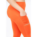 Ladies High Waisted Performance Yoga Fitness Leggings With Pockets