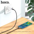 Hoco U122 Lantern Transparent Discovery Edition 60W Type-C to Type-C Charging Data Cable