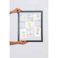 Wall Hanging String Picture Frame With Clips