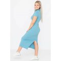 Zinnia Short Sleeve Color Summer Dress