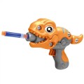 DIY Disassembly Dinosaur Catapult Soft Bullet Toy Gun