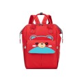 Kids School Universal Backpack With Multiple Compartments Red