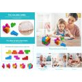 Pop It Cube - 3D Puzzle Cube Fun Stress Relieve Fidget Building Block Toy for Adults and Children
