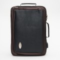Powerland Genuine Leather Laptop Backpack School Bag