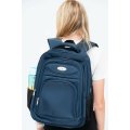 Powerland Large School Backpack or Laptop Bag Navy