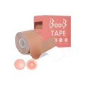 Senza Boob Tape For Breast Lift With 1 Pair Reusable Soft Silicone Nipple Covers 5m X 5cm