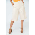 Andi Culottes Mid Length Casual Ladies Pants With Pockets