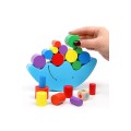 Educational Wooden Moon Balancing Toy Learning Wooden Blocks