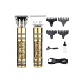 Elite Gold Electric Hair Clipper Shaver Beard Grooming Set