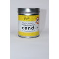 Citronella Candle In Steel Bucket With Lid Mosquito & Insect  Repellent 250g