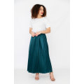 Sorley Pleated Satin Maxi Skirt