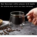 Senza 200ml Clear Double Wall Milk Coffee Tea Insulated Mug