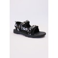 Boys Camo Ankle Strappy Sandals