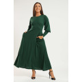 Esmeralda Long Sleeve Full Length Maxi Dress