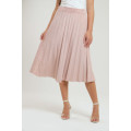 Lainey Pleated Skirt Blush